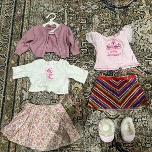 For American girl doll clothes lot